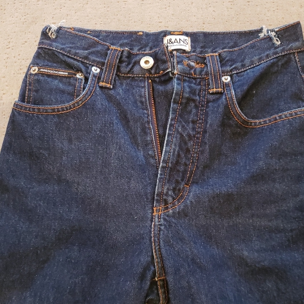 Dolce & Gabbana Deep Blue Men's Jeans